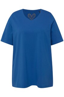 Рубашка Ulla Popken, синий кобальт