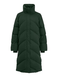 Зимнее пальто OBJECT, темно-зеленый