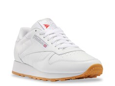 Кроссовки Reebok Classic Leather, белый/коричневый