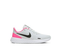 Беговые кроссовки Revolution 5 — детские Nike, серый/розовый