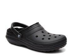 Тапочки-сабо мужские Crocs Classic на подкладке, черный