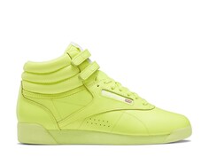 Кроссовки Reebok Freestyle Hi высокие, желтый