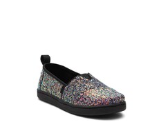 Кроссовки-слипоны детские Toms Alpargata Espadrille, черный