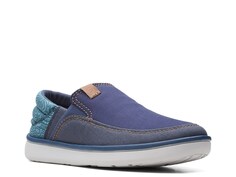 Слипоны мужские Clarks Cantal Easy, темно-синий