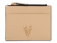 Кожаный кошелек Versace, бежевый