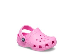 Тапочки-сабо детские Crocs Littles, карамельный / розовый