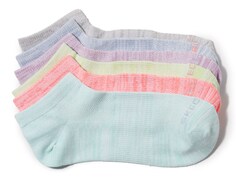 Носки Skechers Marled 6 шт, розовый/фиолетовый