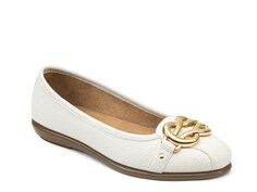 Аэрозоли Балетки Big Bet Aerosoles, цвет White Faux Leather