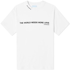 3.Paradis Оверсайз-футболка More Love, белый
