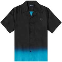Отпускная рубашка с эффектом омбре Fred Perry, черный