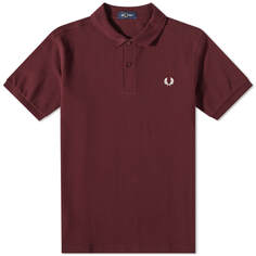 Однотонная рубашка-поло Fred Perry