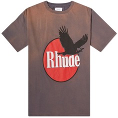 Футболка с логотипом Rhude Eagle