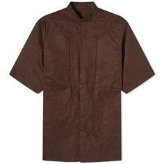Рубашка Rick Owens Edfu, коричневый