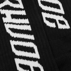 Спортивные носки Rhude 4x4, черный