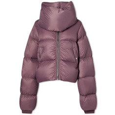Утепленная куртка с воротником-воронкой Rick Owens, фиолетовый