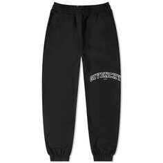 Облегающие спортивные брюки с логотипом Givenchy College, черный