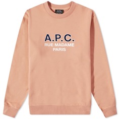 A.P.C. Свитшот с логотипом Madame