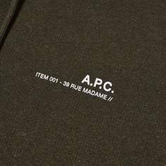 A.P.C. Товар: Толстовка с логотипом, хаки