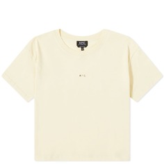 A.P.C. Джен футболка, желтый