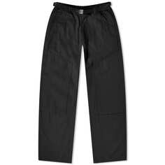 Холщовые брюки Gramicci для легкого скалолазания, черный