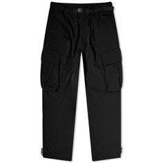 Gramicci x F/CE. Технические широкие брюки карго, черный