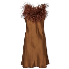 Мини-платье Sleeper Boheme, коричневый
