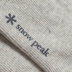 Носки Snow Peak из переработанного хлопка