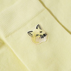 Носки Maison Kitsune Tonal Fox с нашивкой в ​​виде головы