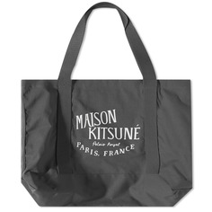 Сумка для покупок Maison Kitsune Palais Royal, черный