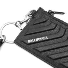Визитница Balenciaga на ремешке для автомобиля, черный