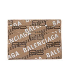 Визитница Balenciaga, бежевый/коричневый