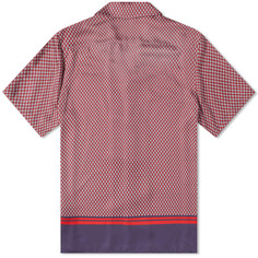 Balmain Мини-рубашка с монограммой для отдыха, мультиколор