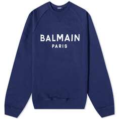 Свитшот с логотипом Balmain Paris