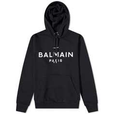 Худи с логотипом Balmain Paris