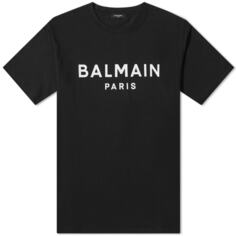 Футболка с логотипом Balmain Paris