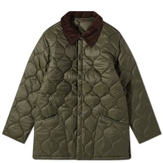 Стеганая куртка Barbour Heritage Lofty, оливковый