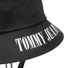 Панама Tommy Jeans TJ Heritage Stadium, черный