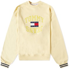Tommy Jeans Свитшот с круглым вырезом и арочным логотипом
