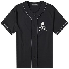 Бейсбольная футболка Mastermind Japan, черный