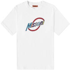 Футболка с логотипом Missoni, белый
