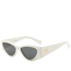 Солнцезащитные очки Miu Miu Eyewear 06YS, белый