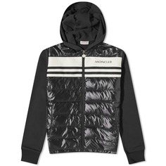 Moncler Пуховая трикотажная куртка