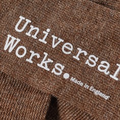 Носки Universal Works из альпаки, коричневый