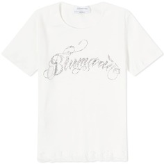 Укороченная футболка Blumarine