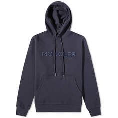 Moncler Толстовка с логотипом и шнурком Popover