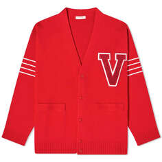 Кардиган Valentino с V-образным логотипом