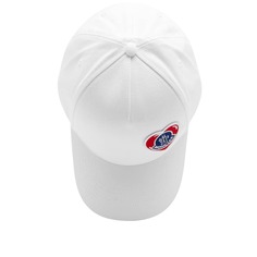 Бейсбольная кепка Moncler с логотипом в форме сердца, белый