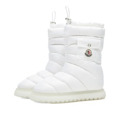 Утепленные ботинки Moncler Gaia с карманами средней длины, белый