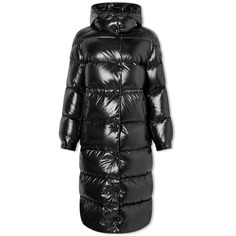 Длинное пальто Moncler Cavettaz, черный
