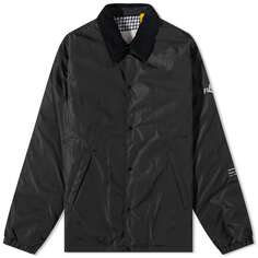 Тренерская куртка Moncler Genius x Fragment цвета нарцисса, черный